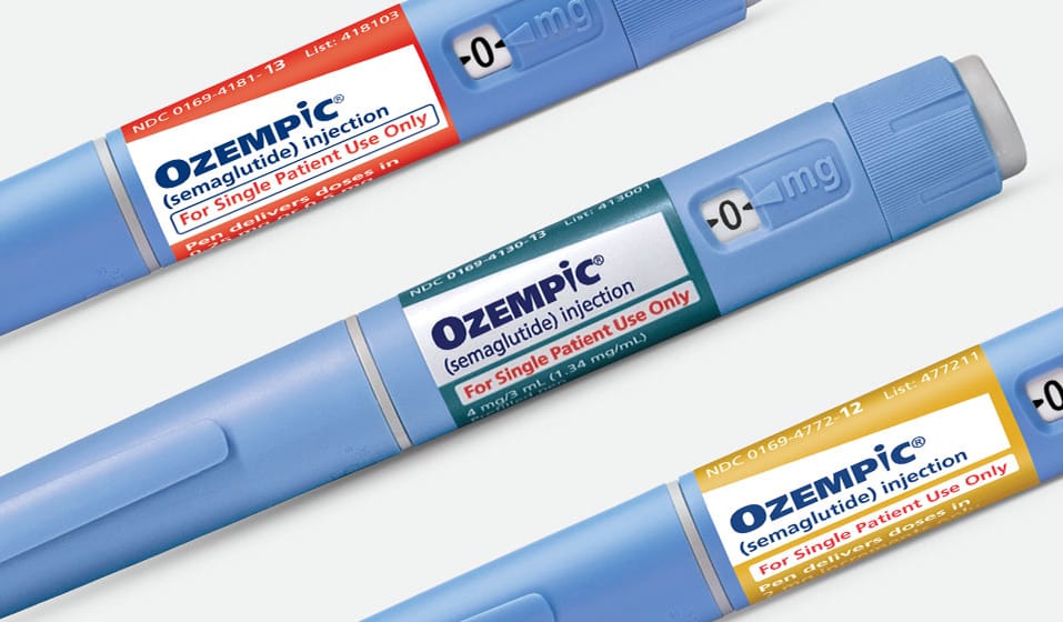 Three Ozempic® pens