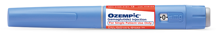 0.25 mg or 0.5 mg dose Ozempic® pen