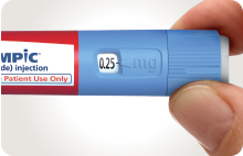 Aprenda sobre la pluma de Ozempic®  Ozempic® (semaglutide) injection 0.5  mg, 1 mg, or 2 mg