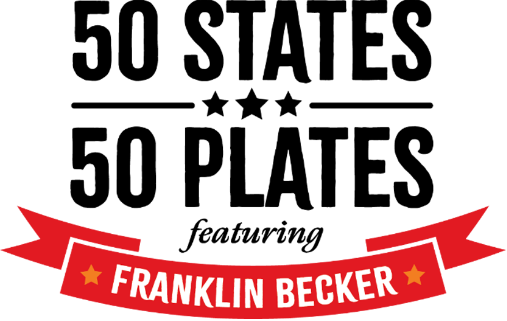 50 States 50 Plates featuring Franklin Becker logo