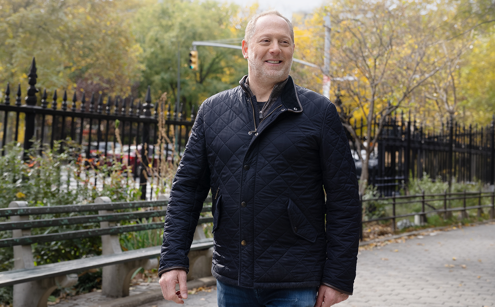 Franklin Becker walking
