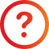 Question mark in circle icon