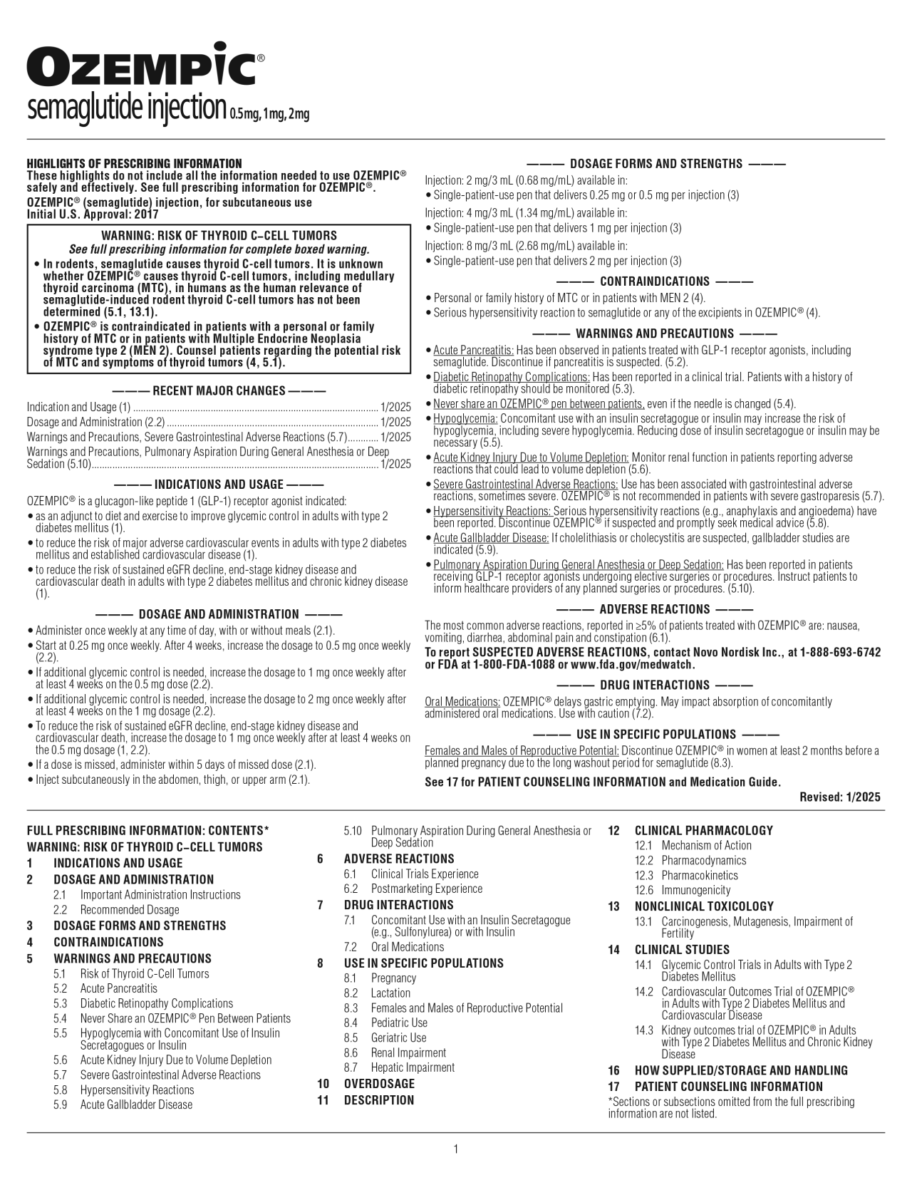 Ozempic Pen Click Chart - xab3717